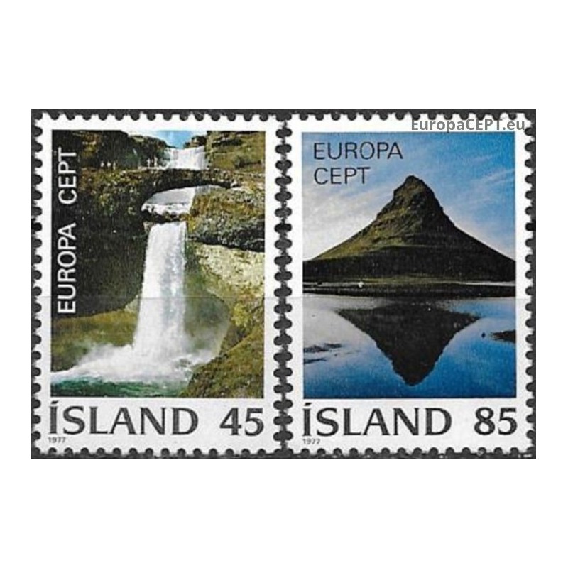 Iceland 1977. Landscapes
