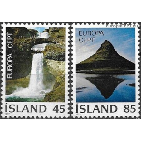 Islandija 1977. Kraštovaizdžiai