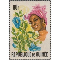 Gvinėja 1966. Moterys ir gėlės