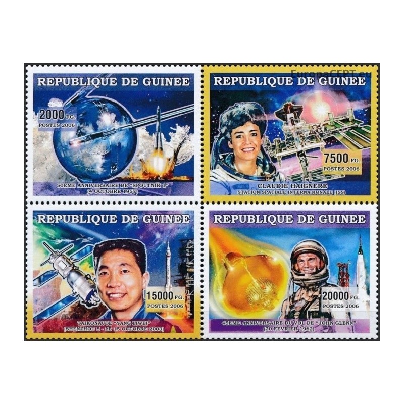 Guinea 2006. Astronauts