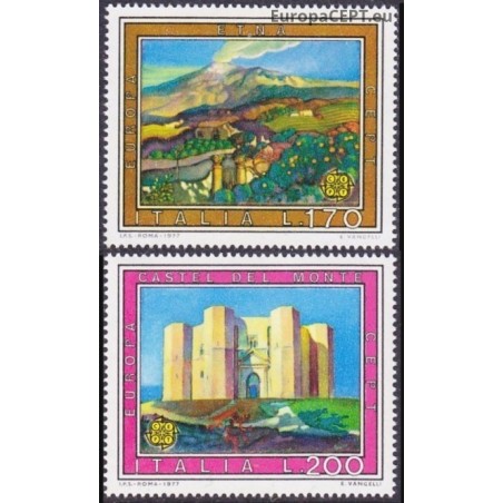 Italija 1977. Kraštovaizdžiai