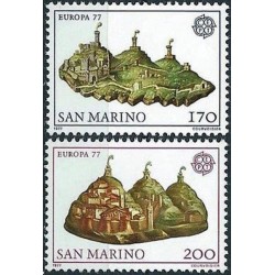 San Marino 1977. Landscapes