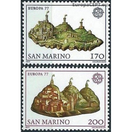 San Marinas 1977. Kraštovaizdžiai
