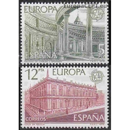 Spain 1978. Architecture monuments