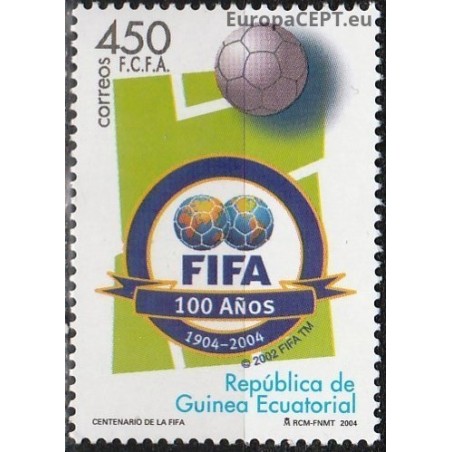 Equatorial Guinea 2004. Soccer (Centenary FIFA)