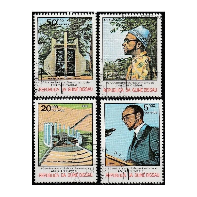 Bisau Gvinėja 1984. A. Kabralas (nacionalinis herojus)