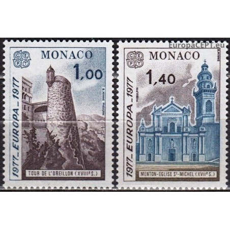 Monakas 1977. Kraštovaizdžiai