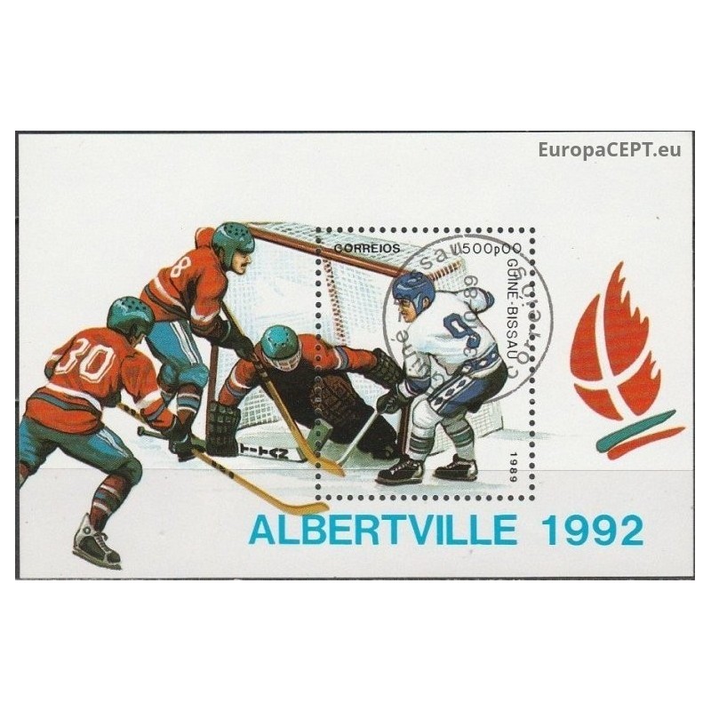 Guinea-Bissau 1989. Winter Olympic Games Albertville