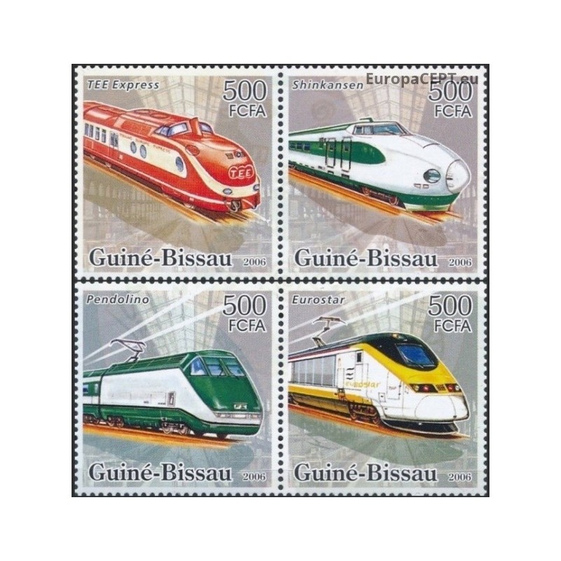 Guinea-Bissau 2006. Locomotives