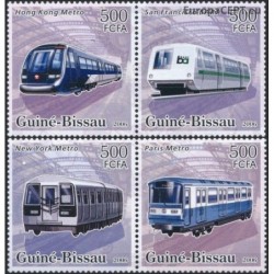 Guinea-Bissau 2006. Subway trains