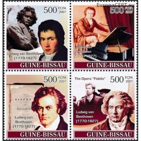 Guinea-Bissau 2007. Ludwig van Beethoven