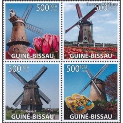 Guinea-Bissau 2008. Windmills