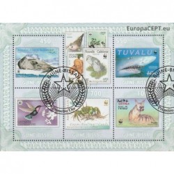 Guinea-Bissau 2010. Stamps on stamps (fauna)