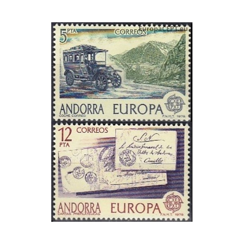 Andora (isp) 1979. Paštas ir ryšiai