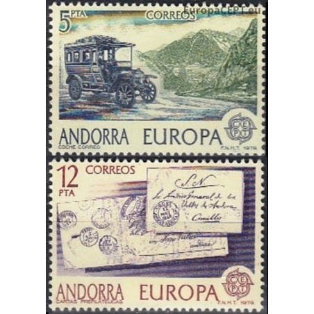 Spanish Andorra 1979. Post & Telecommunications