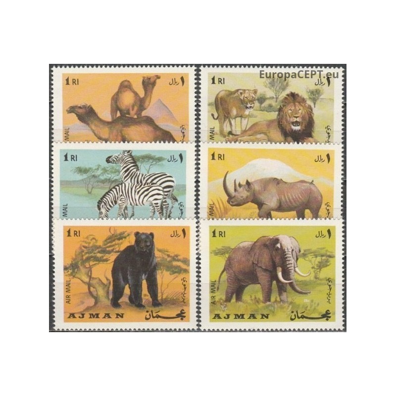 Ajman 1969. Fauna (mammals)