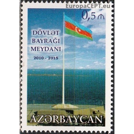 Azerbaidžanas 2015. Nacionalinė vėliava