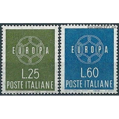 Italy 1959. Europa (stylised keychain)