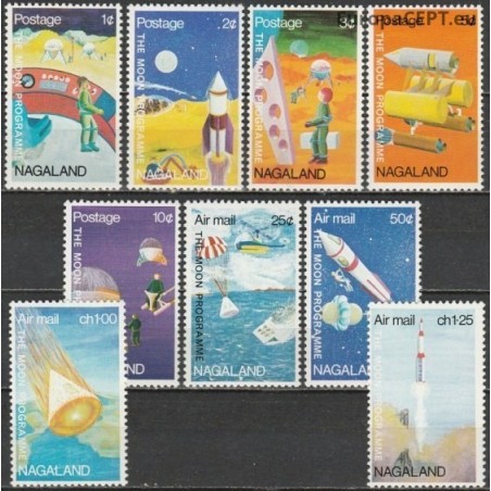 Nagaland 1970. The Moon programme