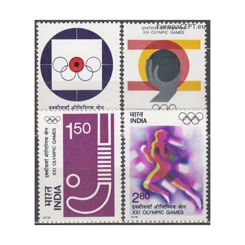 India 1976. Summer Olympic Games Montreal