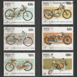 Cambodia 1985. Centenary motorbike