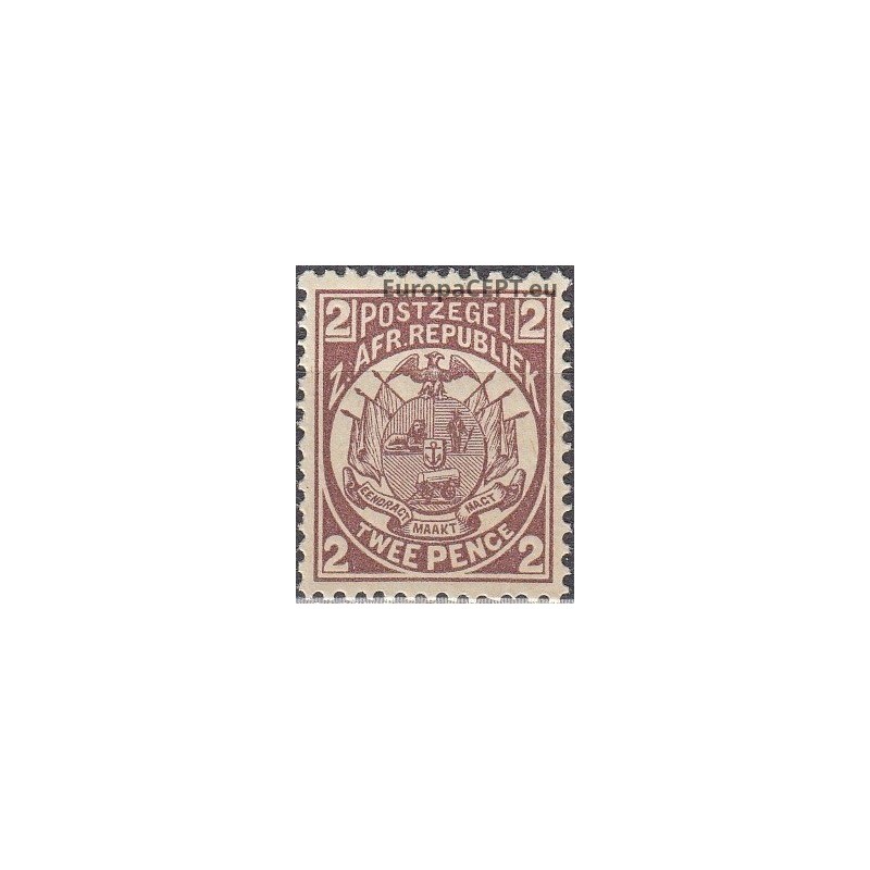 Transvaal (ZAR) 1885. Coats of arms