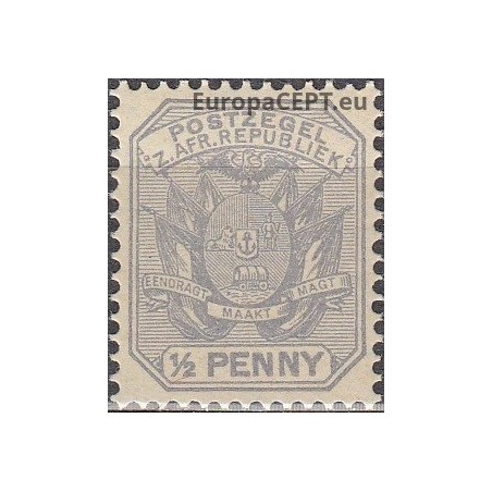 Transvaal (ZAR) 1895. Coat of Arms