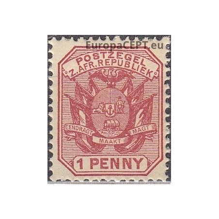 Transvaal (ZAR) 1895. Coat of Arms