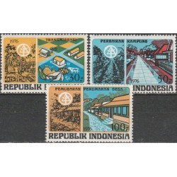 Indonezija 1976. Gyvenviečių statyba