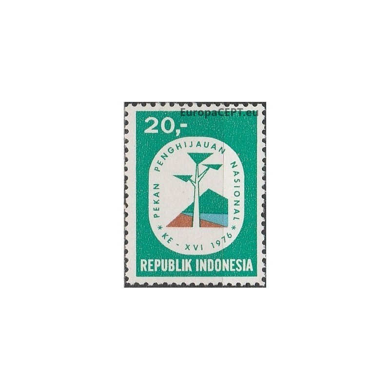 Indonesia 1976. Reforestation