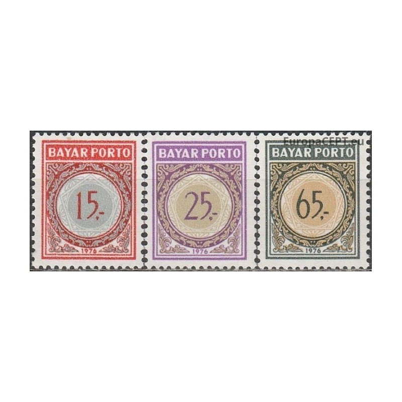 Indonesia 1976. Postage revenue
