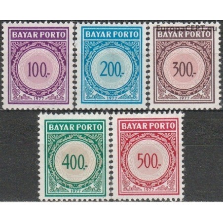 Indonesia 1977. Postage revenue stamps