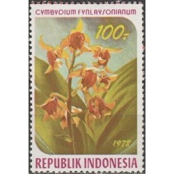 Indonezija 1978. Orchidėjos