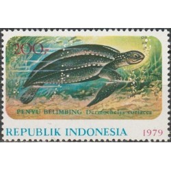 Indonesia 1979. Environment protection (turtle)