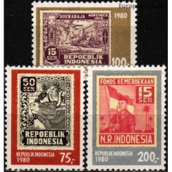 Indonezija 1980. Nepriklausomybė (ženklai ženkluose)