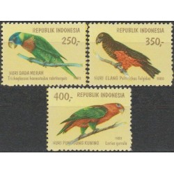 Indonezija 1980. Paukščiai