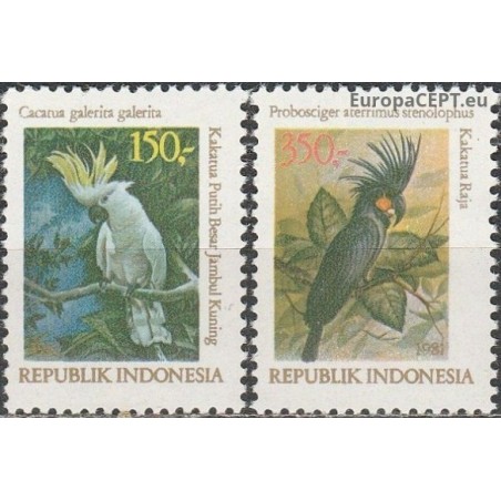 Indonesia 1981. Parrots