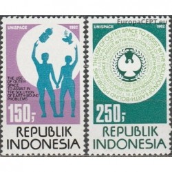 Indonezija 1982. Kosmoso tyrinėjimai taikiems tikslams