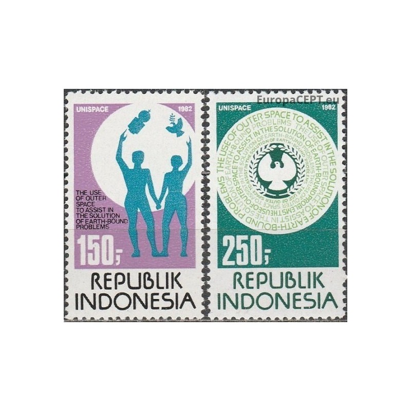 Indonezija 1982. Kosmoso tyrinėjimai taikiems tikslams
