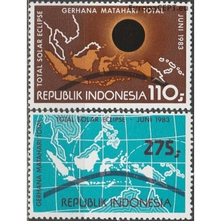 Indonezija 1983. Saulės užtemimas