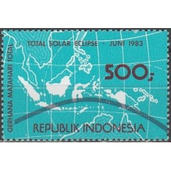 Indonezija 1983. Saulės...