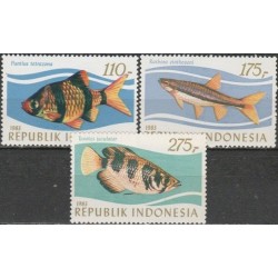 Indonezija 1983. Žuvys