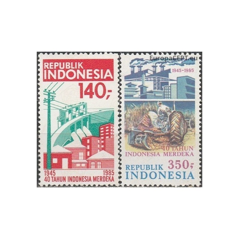 Indonesia 1985. Industry