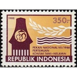 Indonezija 1988. Žemės ūkis