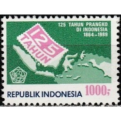 Indonezija 1989. Pašto ženklui 125 metai