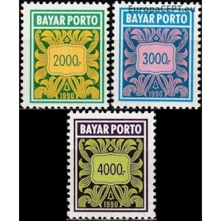 Indonesia 1990. Postage revenue stamps