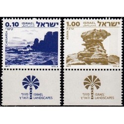 Izraelis 1977. Kraštovaizdžiai