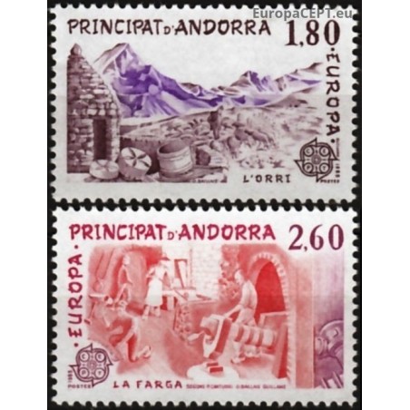 Andorra (french) 1983. Great Works of the Humanity