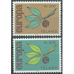 Iceland 1965. CEPT: 3 Leaves for Post, Telegraph and Telephone