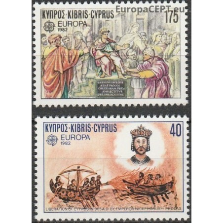 Cyprus 1982. Historic Events